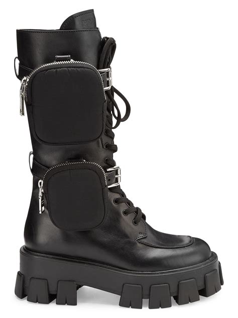 prada tops womens|Prada high top boots.